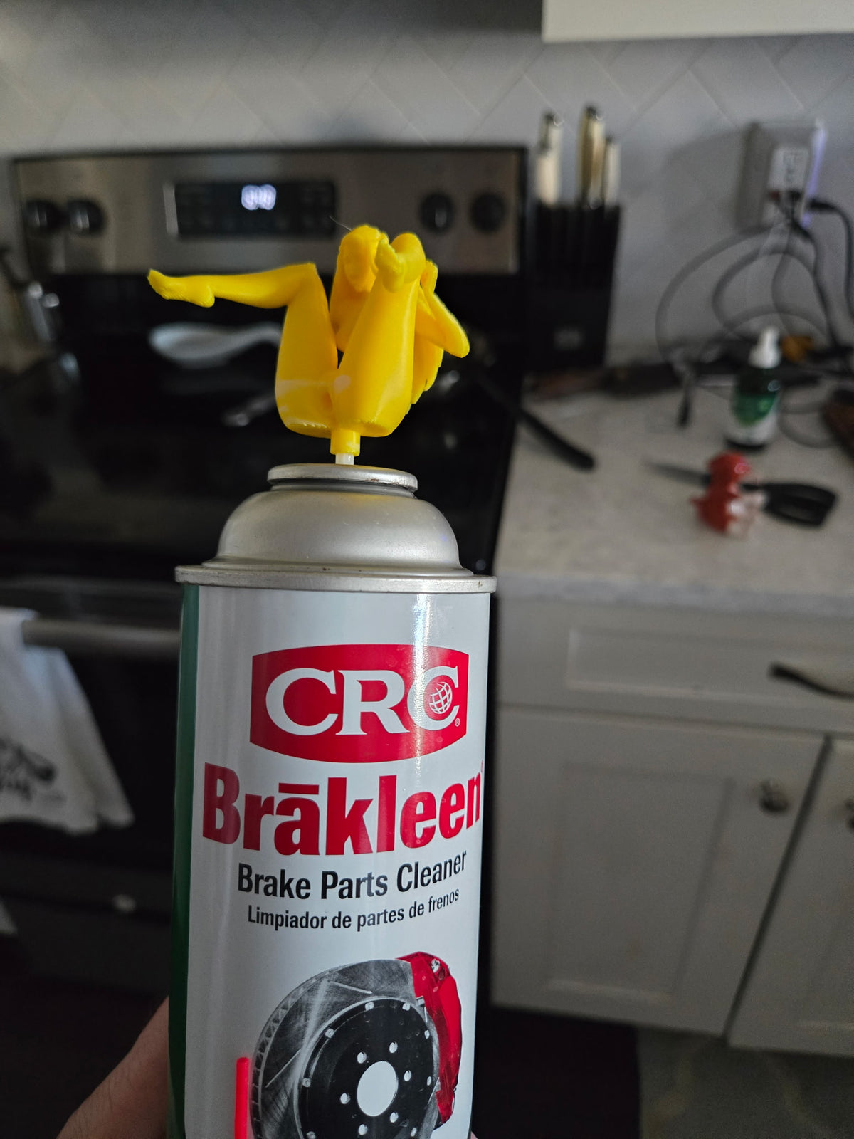 Novelty Plastic Spray Tip Nozzle – Fits WD-40 and many Standard Cans (Can Not Included)