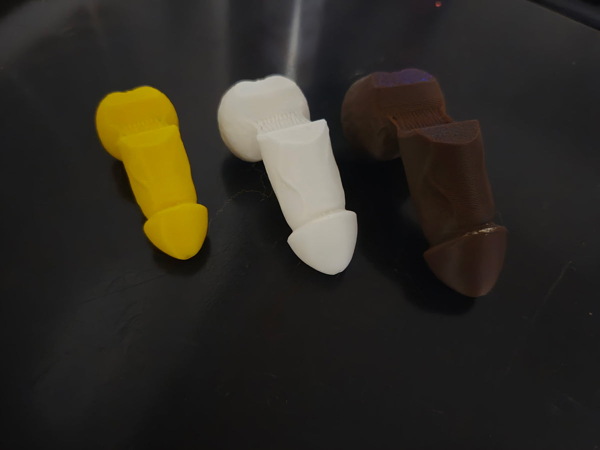 Spray Daddy Trio: small yellow, medium white and large brown spray tops