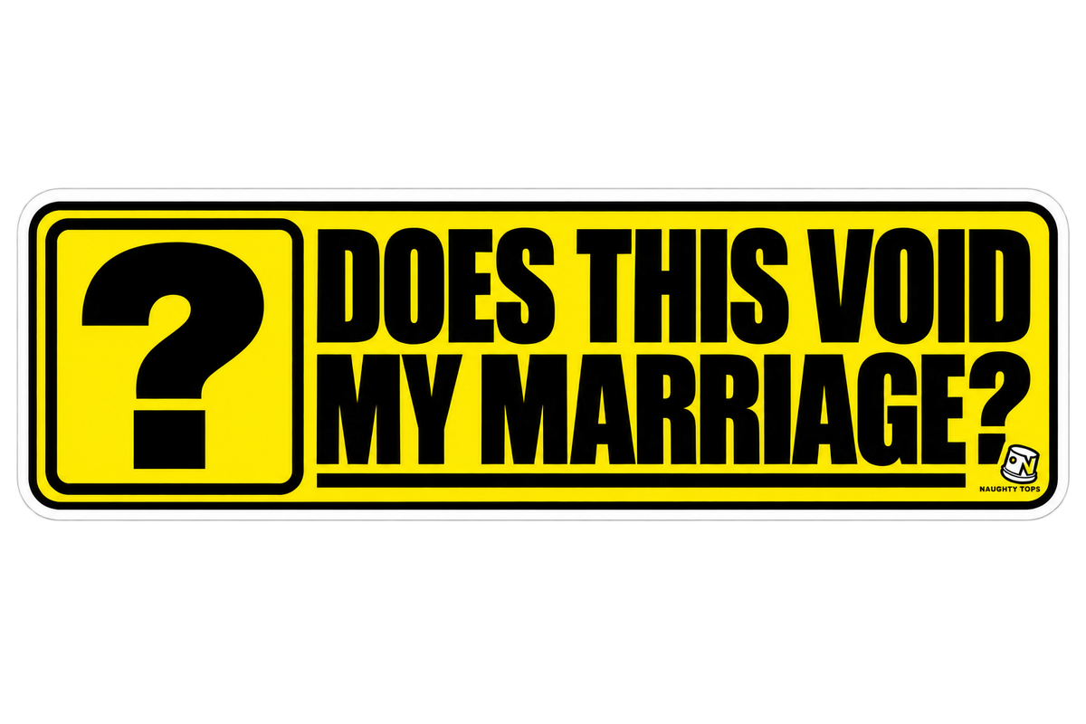 Does This Void My Marriage? — Sticker